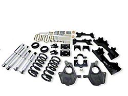 Belltech Lowering Kit with Street Performance Shocks; 4 to 5-Inch Front / 6-Inch Rear (99-00 2WD Silverado 1500 Extended Cab)