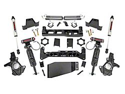 Rough Country 7.50-Inch Suspension Lift Kit with Adjustable Vertex Coil-Overs and V2 Monotube Shocks (07-13 4WD Silverado 1500)
