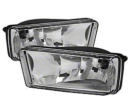 OEM Style Fog Lights without Switch; Clear (07-13 Silverado 1500)