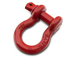 RedRock 4x4 3/4-Inch D-Ring; Red