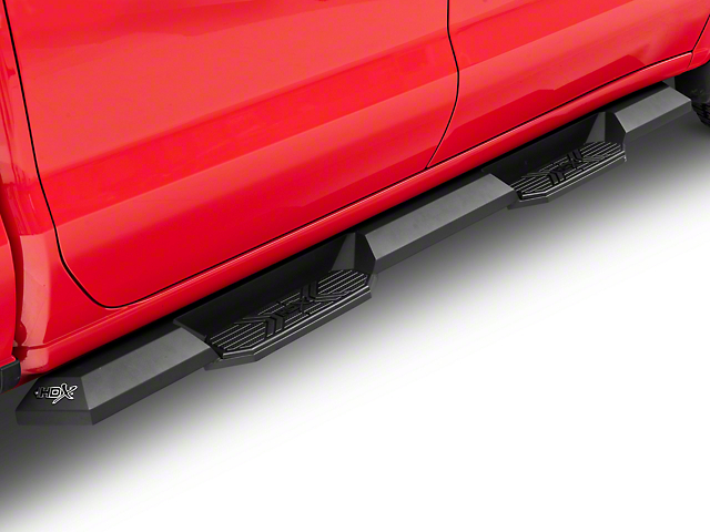HDX Xtreme Nerf Side Step Bars; Textured Black (20-23 Sierra 2500 HD Crew Cab)