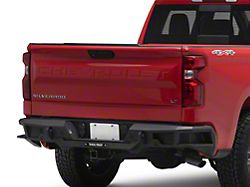 Go Rhino BR20.5 Rear Bumper; Textured Black (19-26 Silverado 1500)