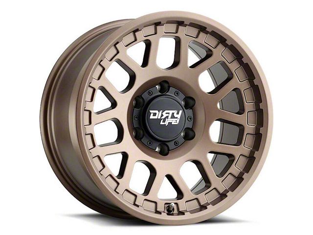 Dirty Life Mesa Dark Bronze 6-Lug Wheel; 17x9; 0mm Offset (10-24 4Runner)