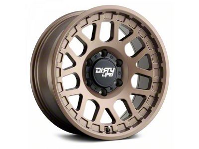 Dirty Life Mesa Dark Bronze 6-Lug Wheel; 17x9; -12mm Offset (10-24 4Runner)