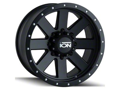 ION Wheels TYPE 134 Matte Black Beadlock 6-Lug Wheel; 17x8.5; 6mm Offset (21-24 Bronco, Excluding Raptor)