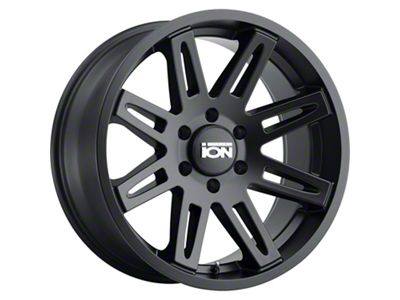 ION Wheels TYPE 142 Matte Black 6-Lug Wheel; 17x9; -12mm Offset (03-09 4Runner)