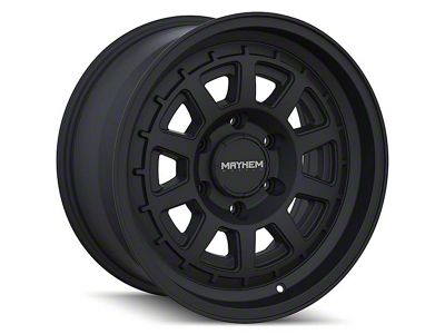 Mayhem Wheels Voyager Matte Black 6-Lug Wheel; 17x8.5; 0mm Offset (16-23 Tacoma)