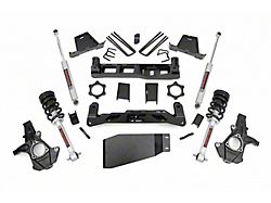 Rough Country 6-Inch Suspension Lift Kit with Lifted N3 Struts and Premium N3 Shocks (07-13 4WD Sierra 1500)