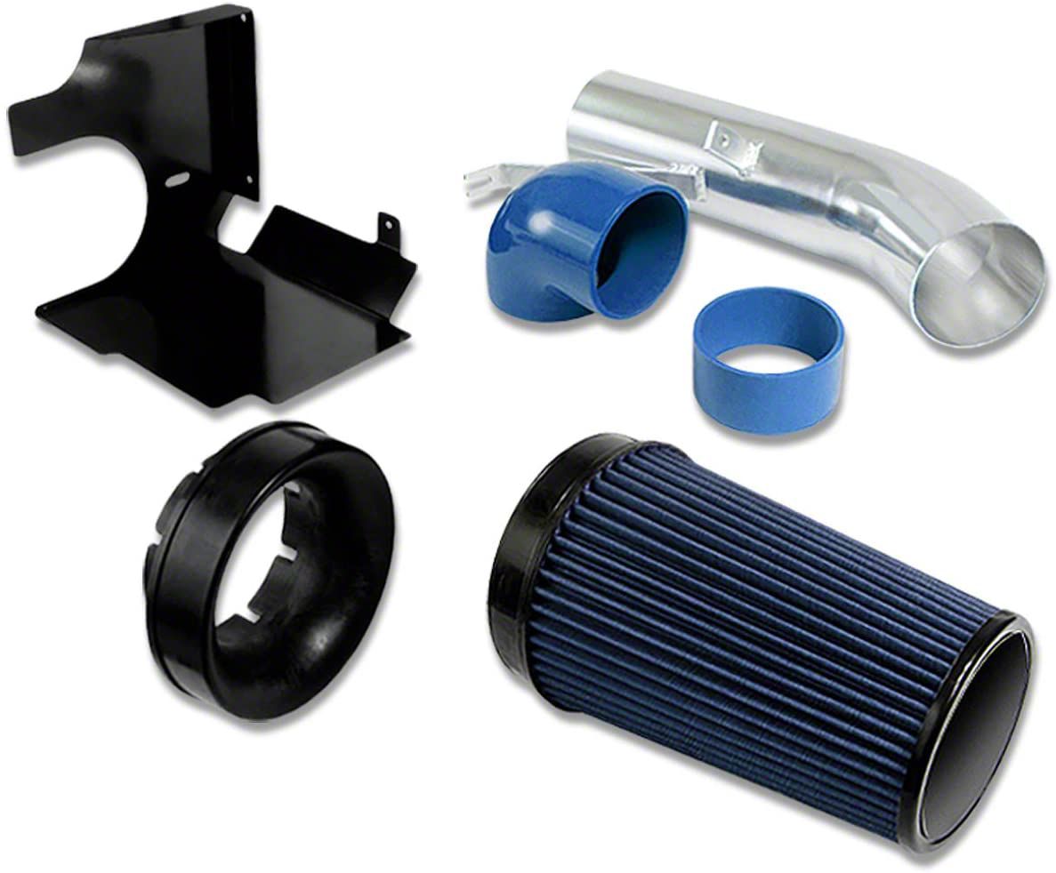 BLUE Filter for 99-06 Silverado 1500 V8 Cold Heat Shield Air Intake