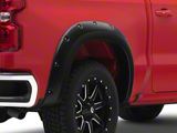 Bushwacker Pocket Style Fender Flares; Rear; Matte Black (19-26 Silverado 1500)