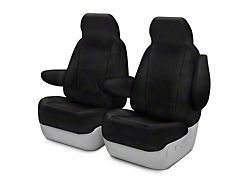Coverking Cordura Ballistic Custom-Fit Front Seat Cover; Black (19-22 Silverado 1500 w/ Bucket Seats)