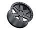 Black Rhino Attica Matte Black with Black Bolts 6-Lug Wheel; 18x9.5; 12mm Offset (16-23 Tacoma)