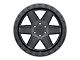 Black Rhino Attica Matte Black with Black Bolts 6-Lug Wheel; 18x9.5; 12mm Offset (03-09 4Runner)