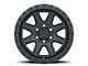 Black Rhino Baker Matte Black 6-Lug Wheel; 17x8.5; 0mm Offset (10-24 4Runner)