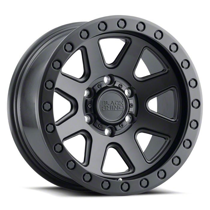 Black Rhino Baker Matte Black 6-Lug Wheel; 18x9; -18mm Offset (22-23 Tundra)