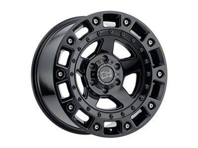 Black Rhino Cinco Gloss Black with Stainless Bolts 6-Lug Wheel; 18x9.5; -18mm Offset (16-23 Tacoma)
