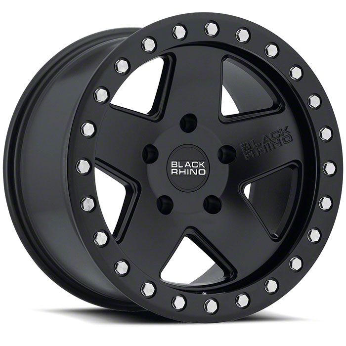 Black Rhino Toyota 4-Runner Crawler Matte Black 6-Lug Wheel; 18x9.5 ...