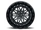 Black Rhino Fury Gloss Black 6-Lug Wheel; 17x9.5; -18mm Offset (10-24 4Runner)