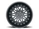 Black Rhino Fury Matte Gunmetal 6-Lug Wheel; 17x9.5; 12mm Offset (03-09 4Runner)