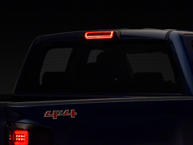 Axial LED Third Brake Light; Smoked (14-18 Silverado 1500)