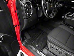 Proven Ground Precision Molded Front and Rear Floor Liners; Black (19-22 Silverado 1500 Crew Cab w/o Rear Seat Storage)