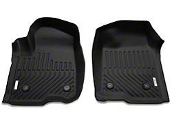 Proven Ground Precision Molded Front and Rear Floor Liners; Black (19-22 Silverado 1500 Double Cab w/ Rear Seat Storage)