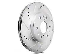 Proven Ground C&L Series Super Sport HD Cross-Drilled and Slotted 6-Lug Rotors; Front Pair (07-18 Silverado 1500)