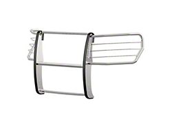 Grille Guard; Polished Stainless (19-22 Silverado 1500, Excluding Diesel & ZR2)