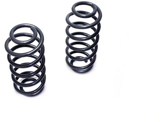 Max Trac 2-Inch Front Lowering Coil Springs (14-22 4.3L Silverado 1500 Regular Cab; 14-18 5.3L Silverado 1500 Regular Cab, 20-22 2.7L Silverado 1500 Regular Cab)