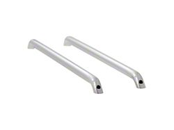 Tubular Bed Rails; Polished Stainless (07-13 Sierra 1500 w/ 5.80-Foot Short Box)