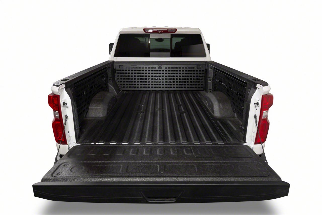 Putco Silverado 1500 Bed Molle Panel; Front 195063 (14-18 Silverado ...