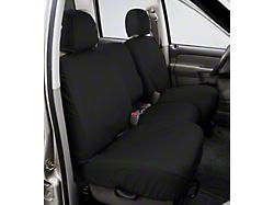 Covercraft SeatSaver Front Seat Cover; Charcoal; With 40/20/40-Split Bench Seat, Adjustable Headrests, Fold-Down Console and Cupholders without Lid, Storage Under Center Seat and Seat Airbags (19-22 Sierra 1500)