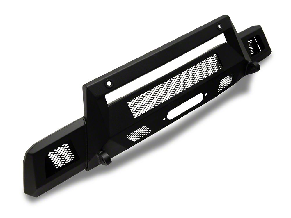 Barricade HD Stubby Front Bumper with Winch Mount (1921 Silverado 1500