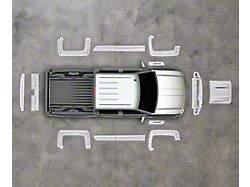 Air Design Off-Road Styling Kit with Fender Vents; Unpainted (14-15 Silverado 1500 Crew Cab w/ 6.50-Foot Standard Box)