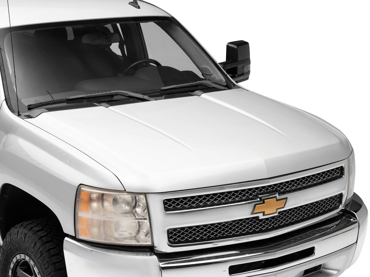 Opr Silverado 1500 Hood; Unpainted S128024 (07-13 Silverado 1500 