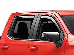 Goodyear Shatterproof in-Channel Window Deflectors (19-22 Sierra 1500 Crew Cab)