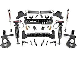 Rough Country 7-Inch Suspension Lift Kit with Adjustable Vertex Coil-Over and V2 Monotube Shocks (14-18 2WD Silverado 1500 w/ Stock Cast Steel Control Arms)