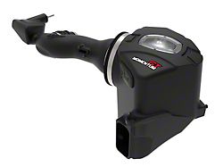 AFE Momentum GT Cold Air Intake with Pro 5R Oiled Filter; Black (19-23 4.3L Sierra 1500)