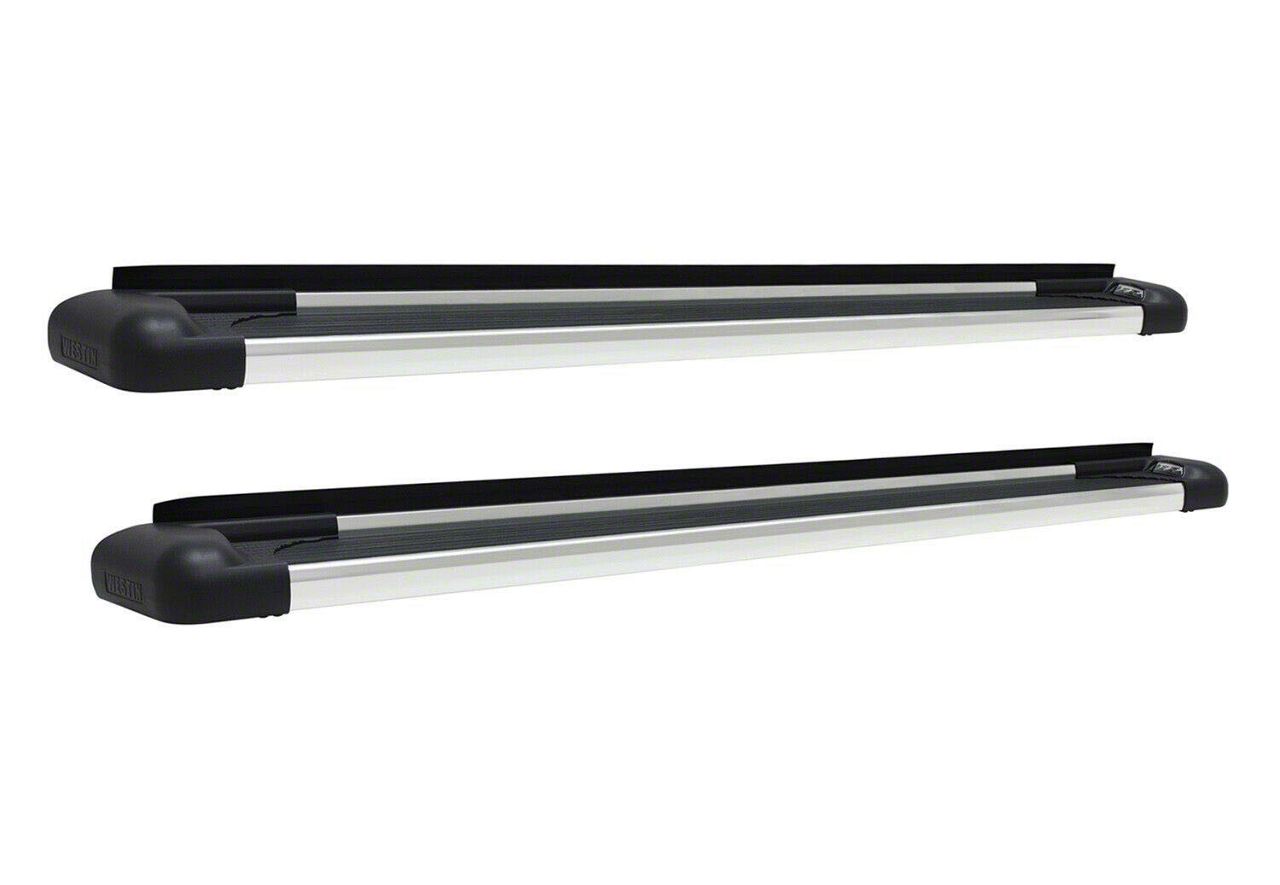 SG6 LED Running Boards; Polished (07-21 Tundra Double Cab)