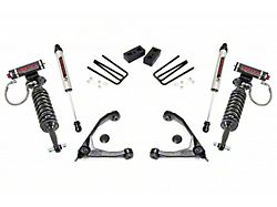 Rough Country 3.50-Inch Upper Control Arm Suspension Lift Kit with Adjustable Vertex Coil-Overs and V2 Monotube Shocks (07-18 2WD Silverado 1500)