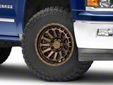 Black Rhino Raid Matte Bronze 6-Lug Wheel; 17x8.5; 0mm Offset (14-18 Silverado 1500)
