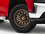 Black Rhino Raid Matte Bronze 6-Lug Wheel; 17x8.5; 0mm Offset (19-26 Silverado 1500)
