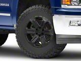 Black Rhino Wanaka Matte Black 6-Lug Wheel; 18x9; -18mm Offset (14-18 Silverado 1500)
