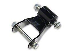 Leaf Spring Shackle Kit; Rear Rearward (15-18 Silverado 1500)