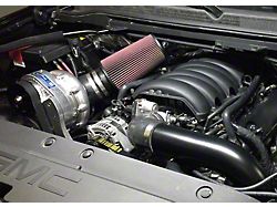 Procharger Stage II Intercooled Supercharger Kit with P-1SC-1; Satin Finish; Dedicated Drive (14-18 5.3L Sierra 1500)