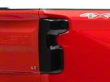 Tail Light Covers; Smoked (19-26 Silverado 1500)