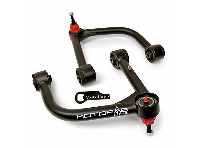 MotoFab Upper Control Arms for 2.50 to 3-Inch Lift (19-22 Sierra 1500, Excluding AT4 & Denali)