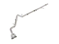 AFE Rebel XD Series 3-Inch DPF-Back Single Exhaust System with Polished Tips; Side Exit (20-22 3.0L Duramax Sierra 1500)