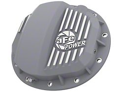 AFE Street Series Rear Differential Cover with Machined Fins; Raw; GMCH 9.5-12 (19-22 Silverado 1500)