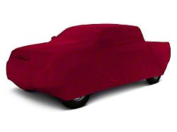 Coverking Stormproof Car Cover; Red (14-18 Silverado 1500 Double Cab w/ Non-Towing Mirrors)